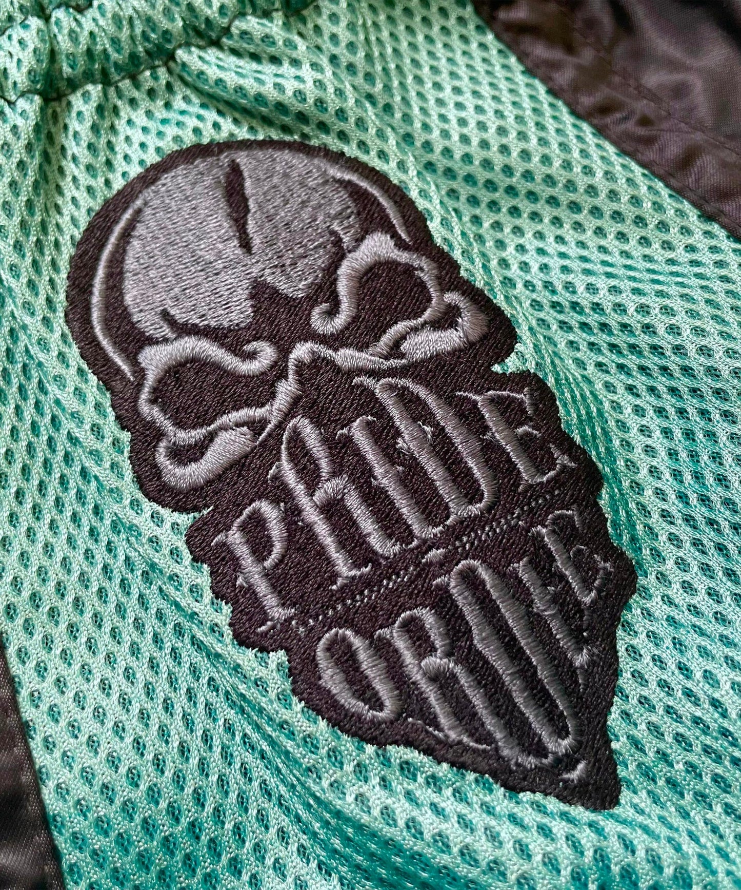 Pride Samurai Muay Thai Shorts - Negro