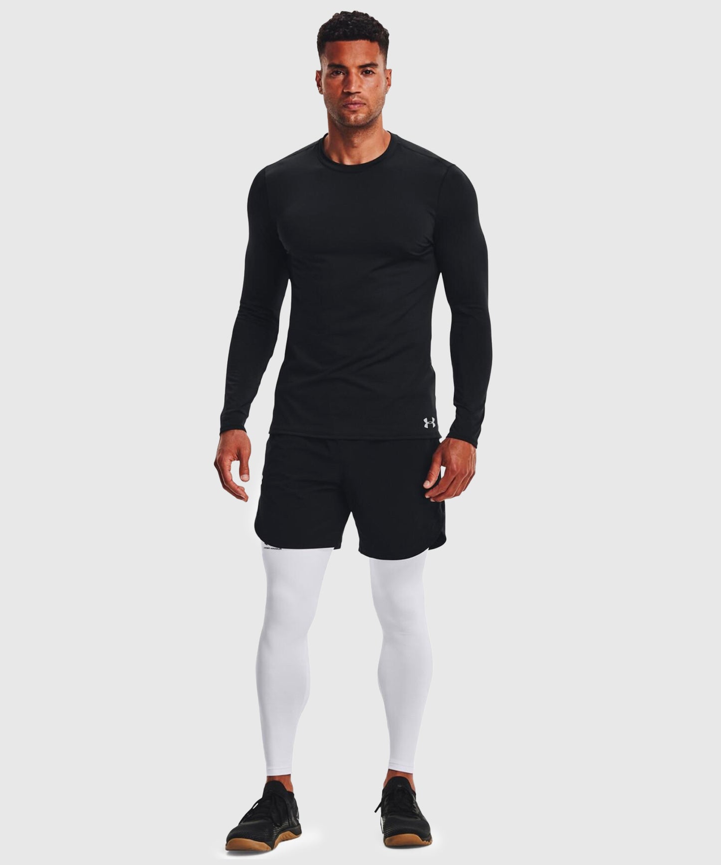 Under Armour Coldgear Kompressionshose – Weiß