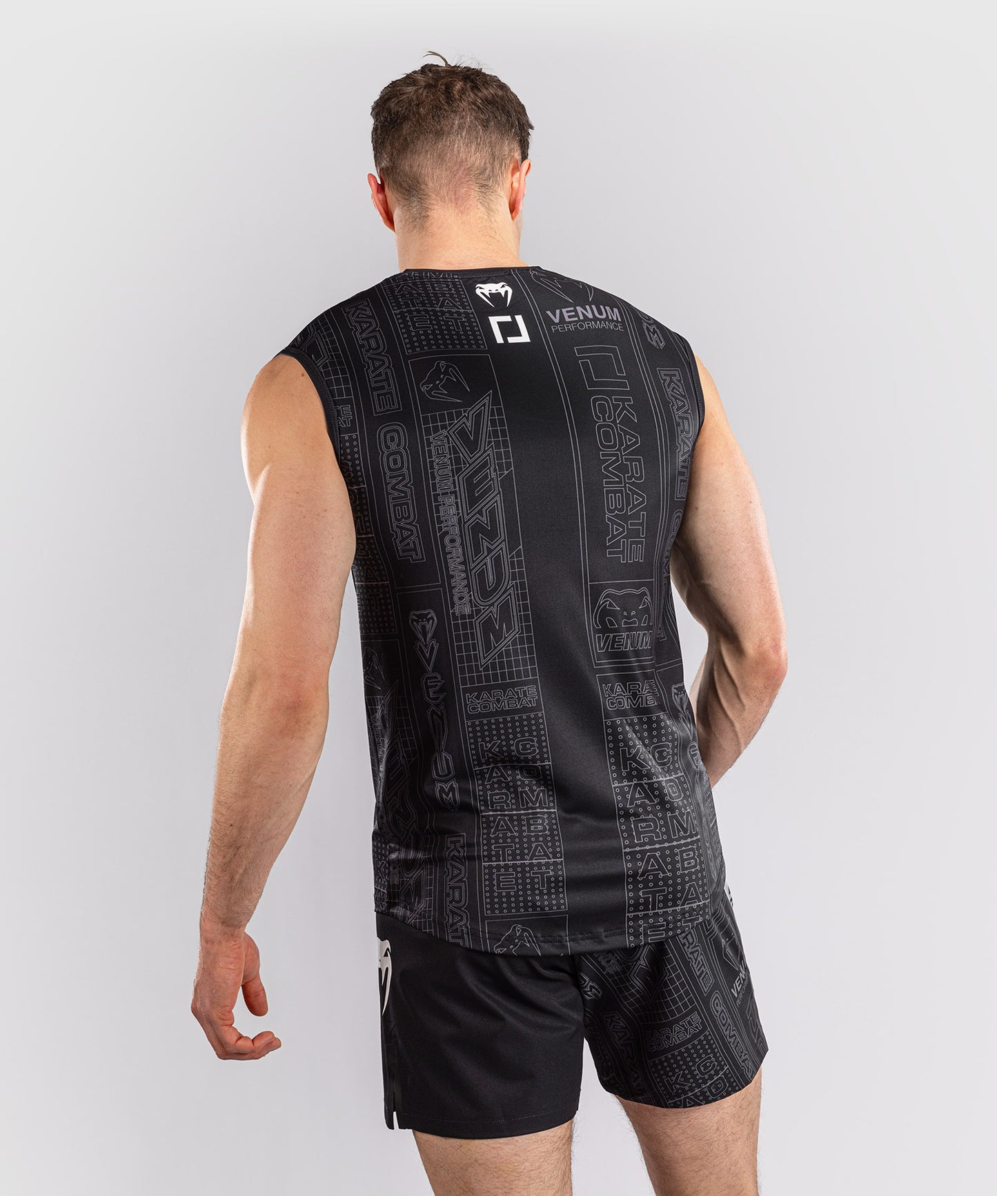 Karate Combat by Venum Dry-Tech-Tanktop – Schwarz/Grau