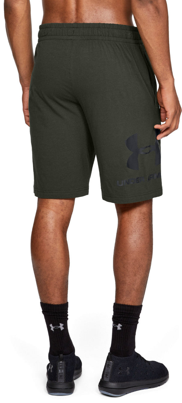 Short Coton Under Armour Sportstyle Graphic - Vert