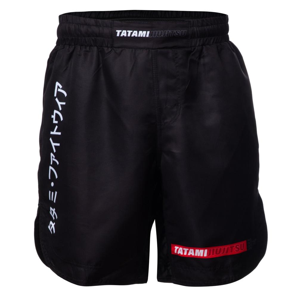 Tatami Fightwear Pantalones Cortos de Grappling - Negro