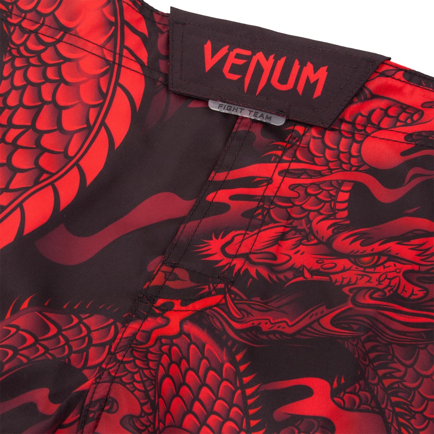 Venum Dragon's Flight short fightshorts - Black/Red