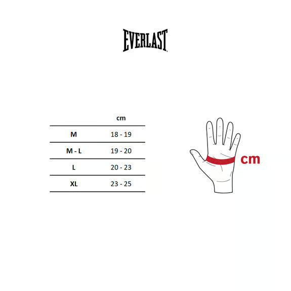 Everlast Evergel Handbandagen – Schwarz/Grau