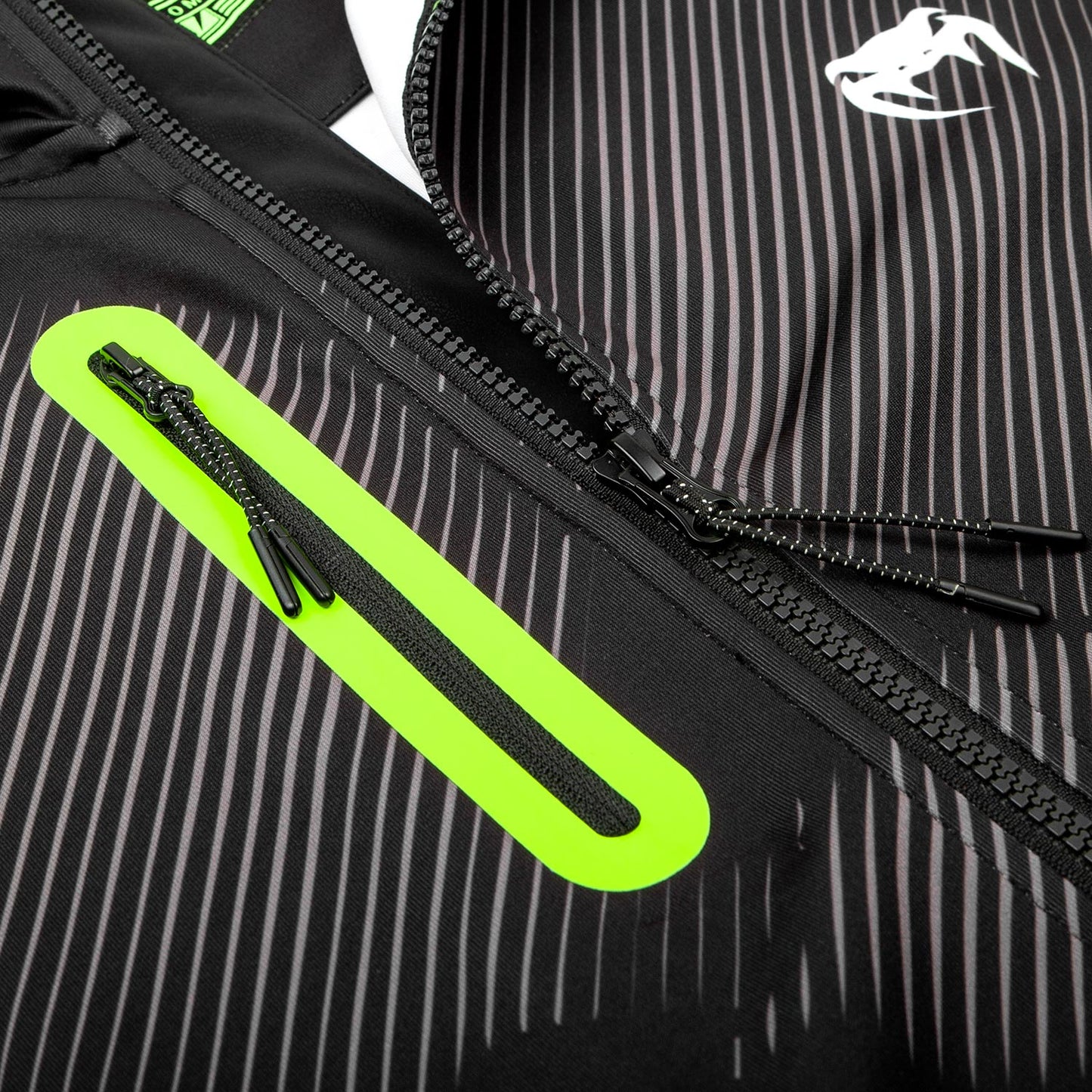 Venum Training Camp 2.0 Hoodie - Black/Neo Yellow