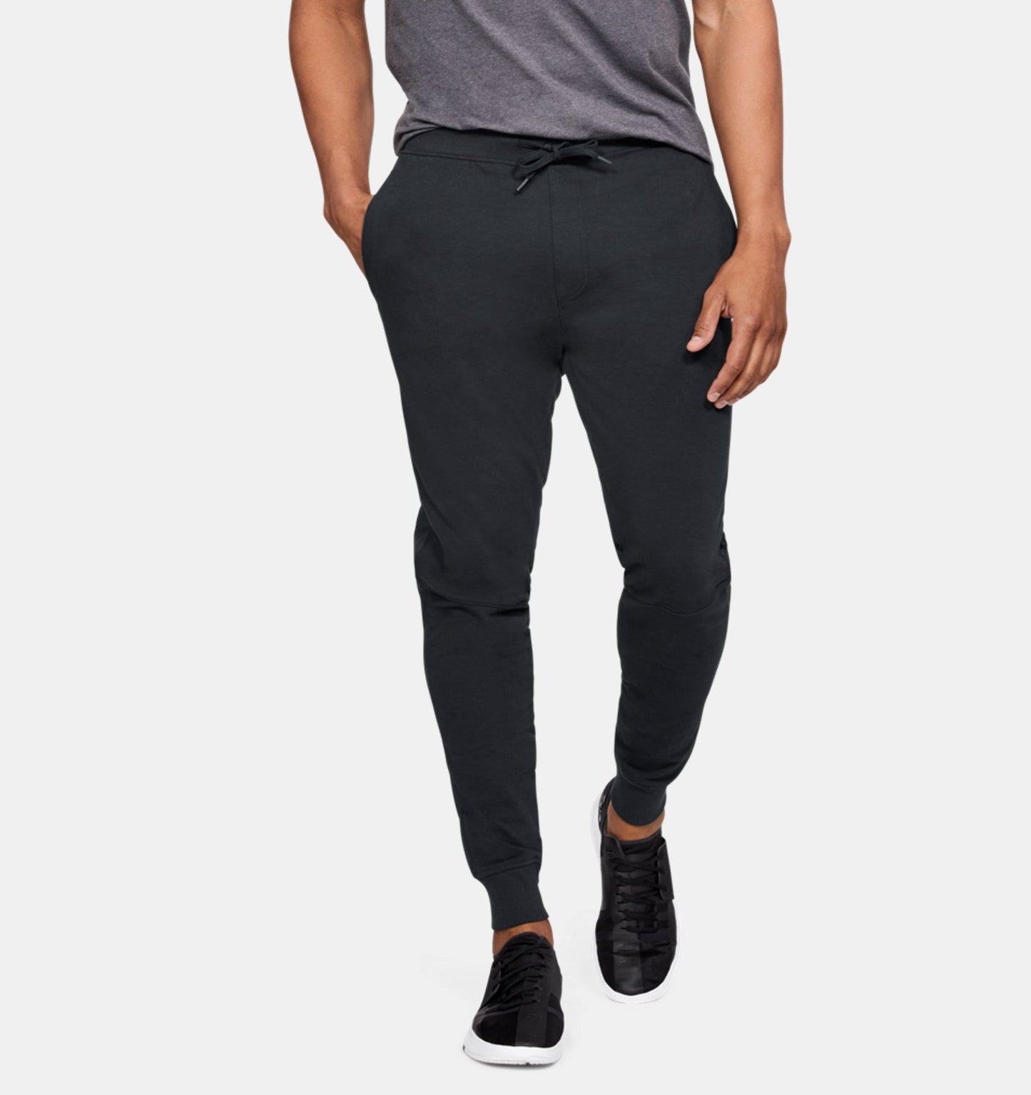 Pantalon de jogging Under Armour Threadborne™ Terry - Noir