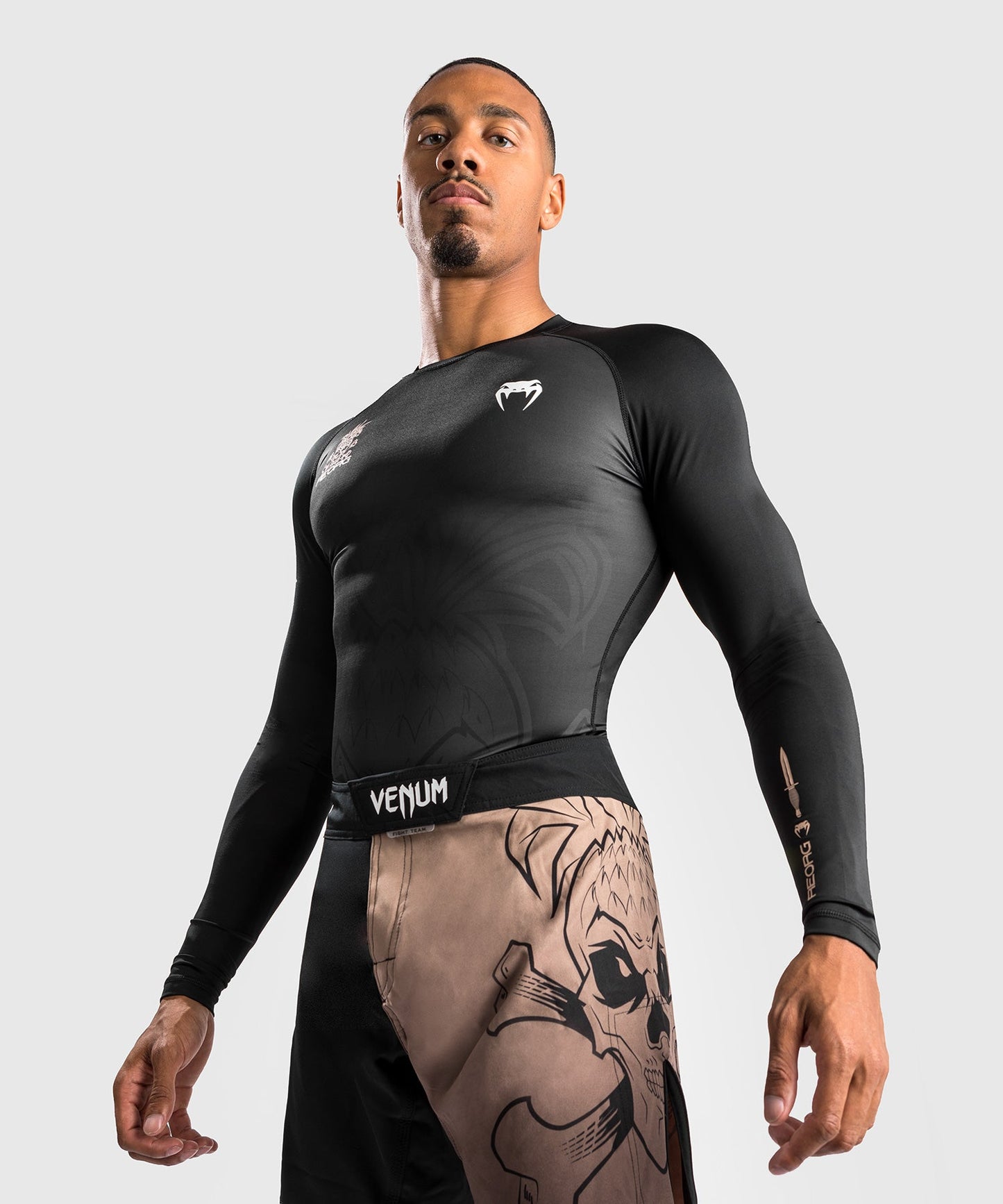 Rashguard Venum Reorg - Manches longues - Noir
