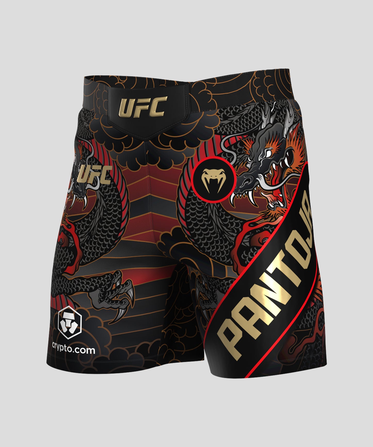 UFC Unrivaled by Venum Männer Alexandre Pantoja Short fit Kampfhosen - rot