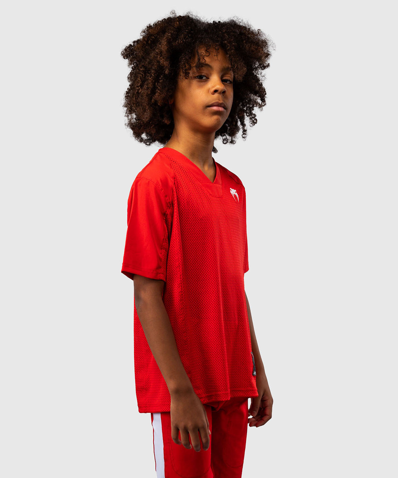 Venum Elite Kids Football Short Sleeve Jersey - Red