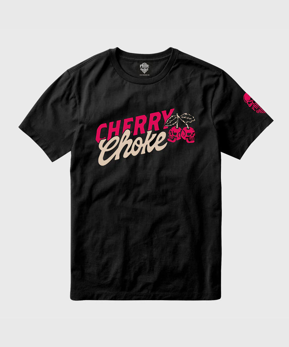 T-Shirt Pride Or Die Cherry Choke - Noir