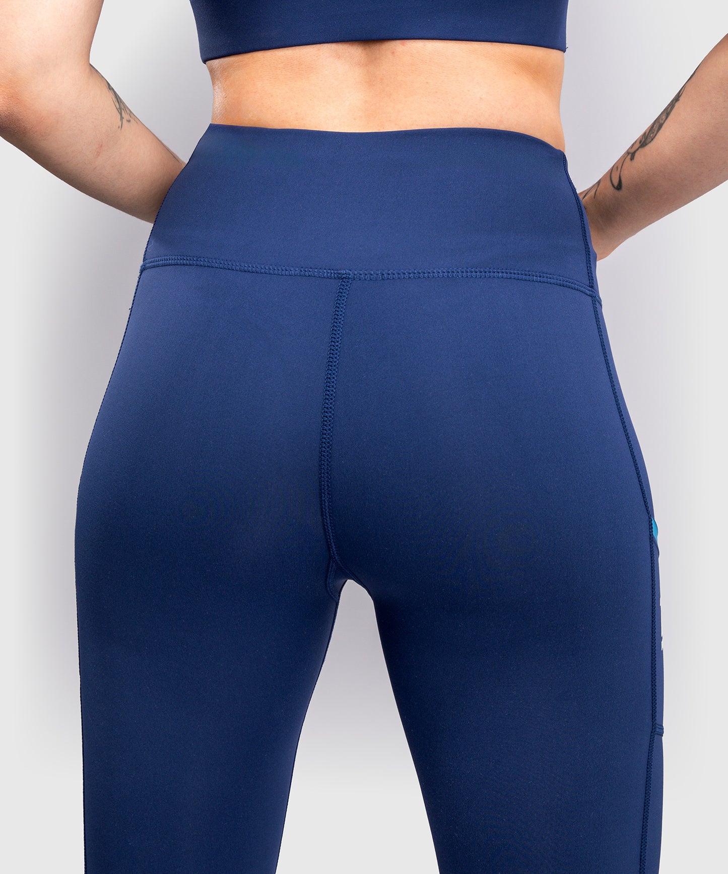 Venum x Top Rank Original Leggings Largas para Mujer - Azul Marino
