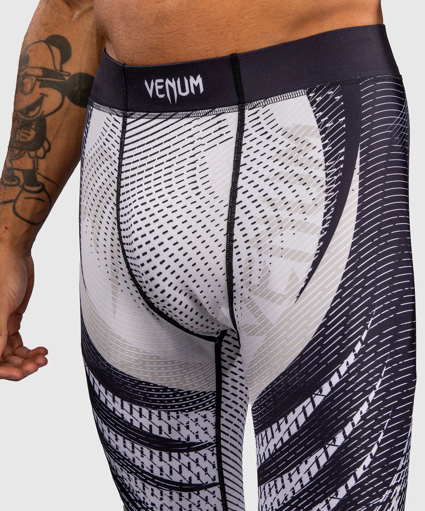 Venum Galactic 3.0 Spats - Off-White/Black