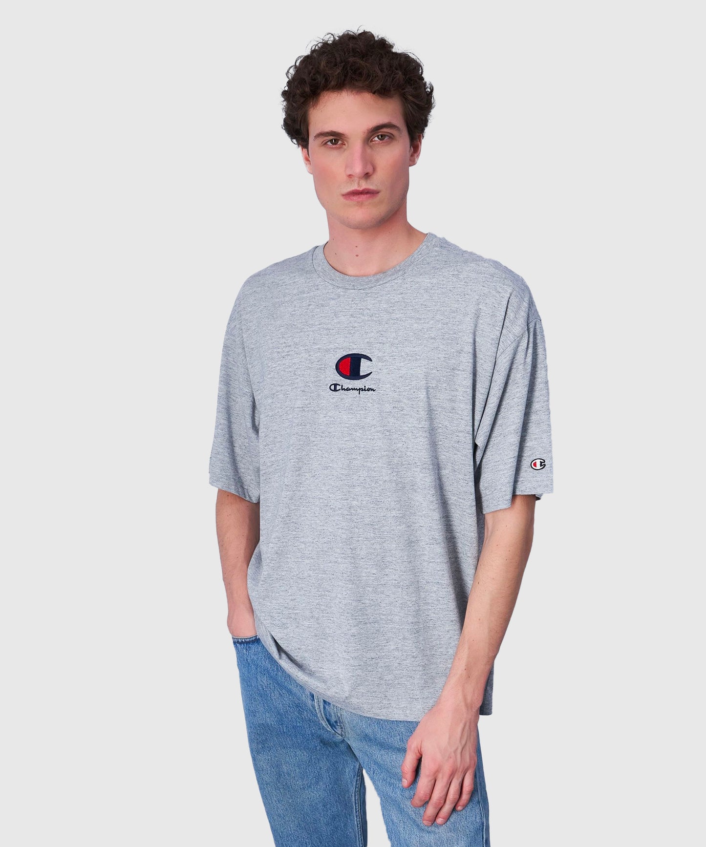 Champion Legacy T-Shirt Maniche Corte – Grigio