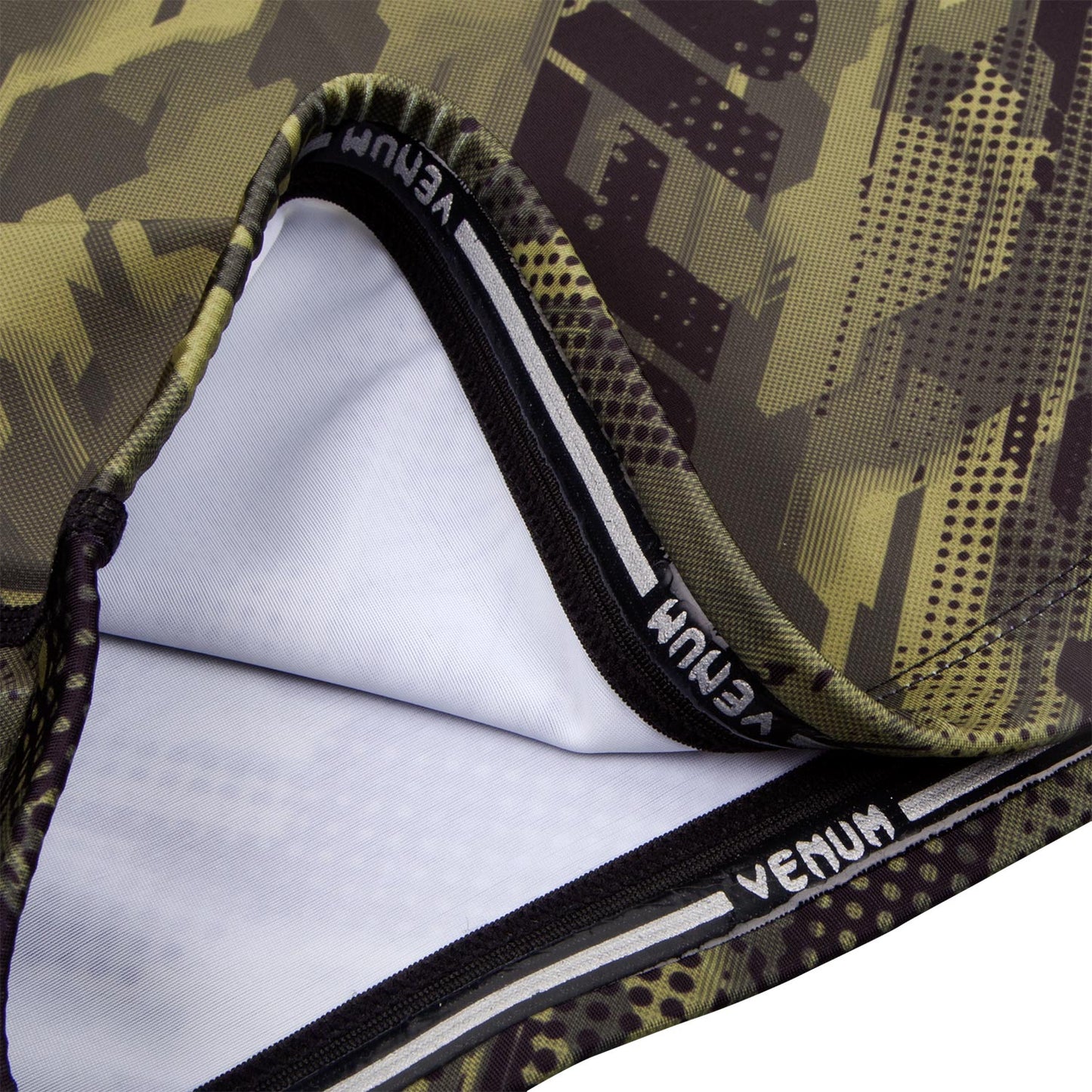 Venum Tecmo Rashguard - Short Sleeves - Khaki