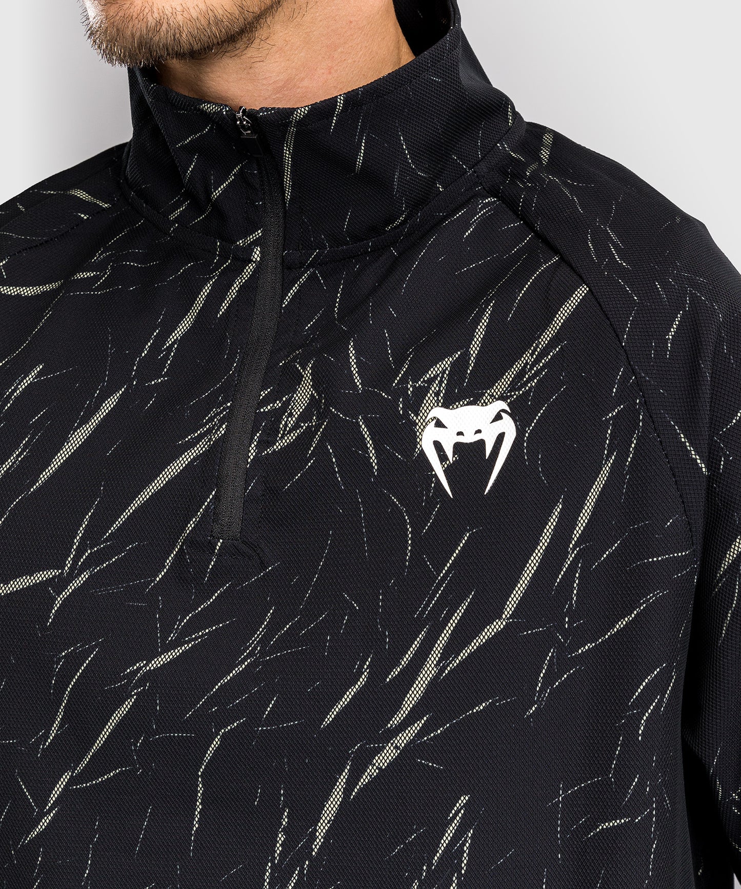 Venum Trooper Chaqueta de Chándal Para Hombre - Negro/Arena Piedra