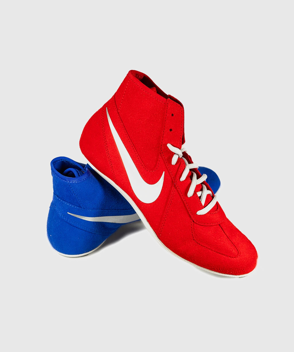 Nike Footsweep 2 Wrestling Shoes - Red/Blue/White