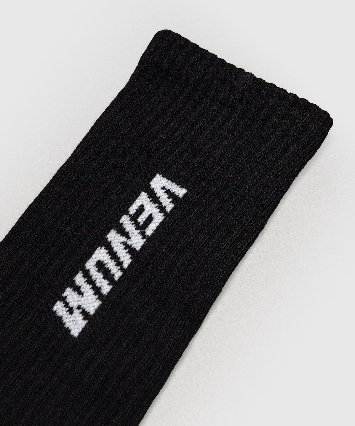 Venum Essential Crew Socks (Set of 3 pairs) - Black/White