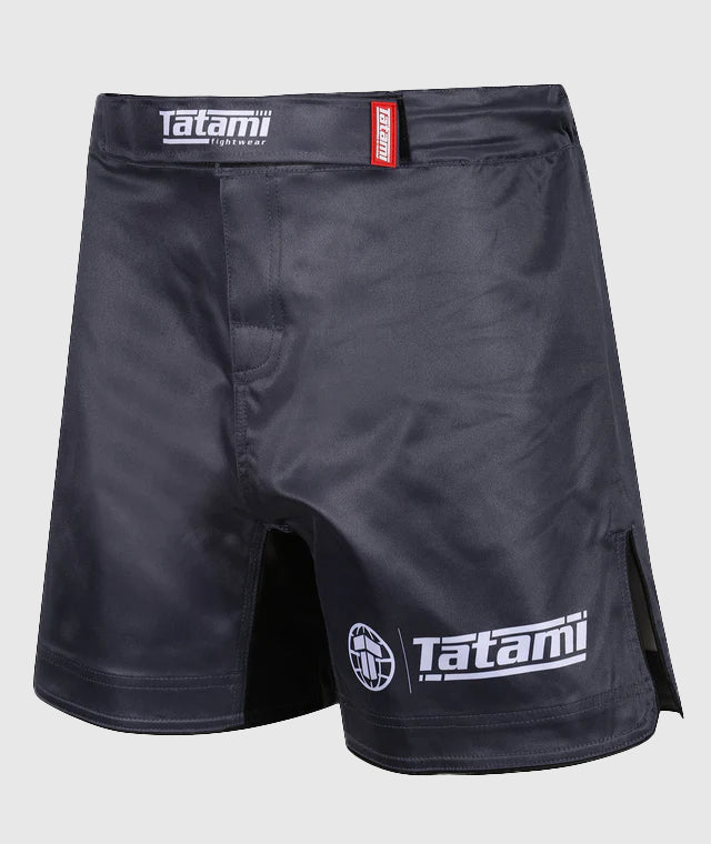 Fightshort Mid Cut Tatami Fightwear Impact - Gris
