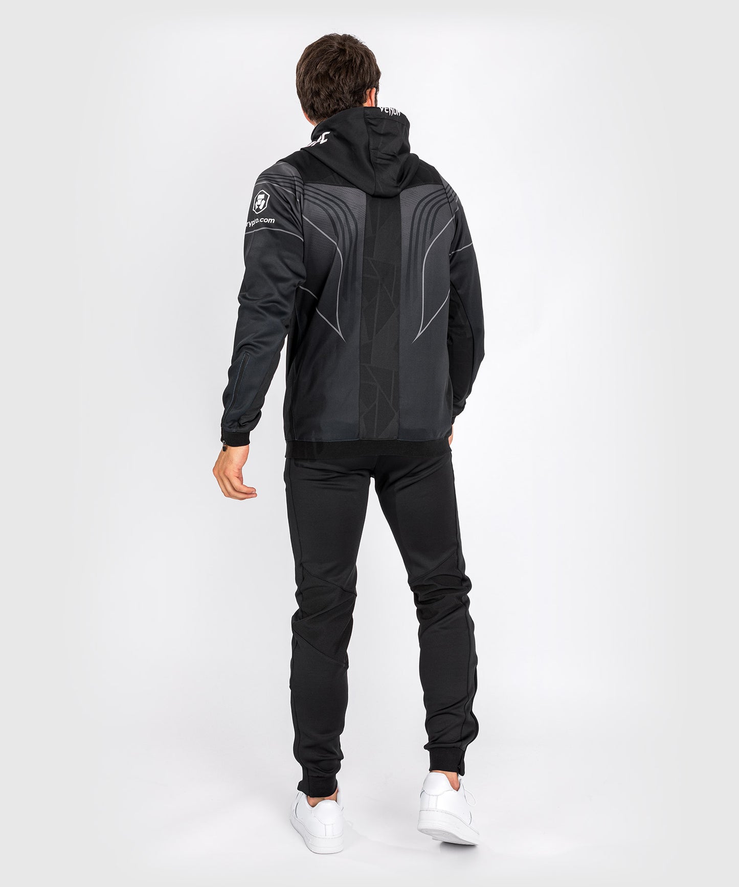 Sweat à capuche Walkout UFC Venum Authentic Fight Night 2.0 pour homme - Noir