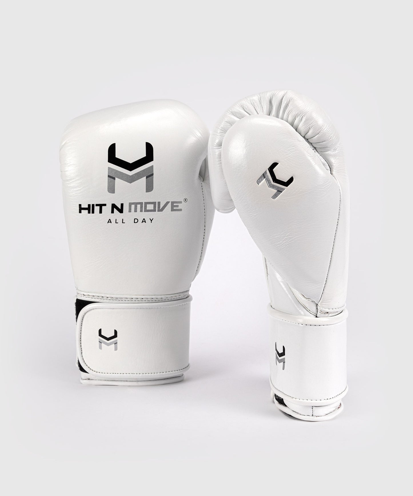 Hit N Move All Day® Pro Agility Boxing Gloves - White