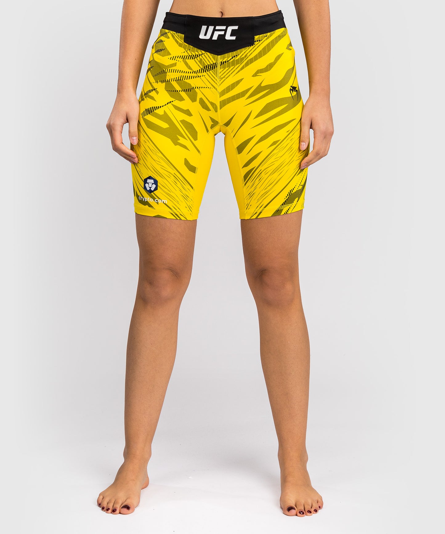 UFC Fusion by Venum Authentic Fight Night Damen Vale Tudo Short - Long Fit - Gelb