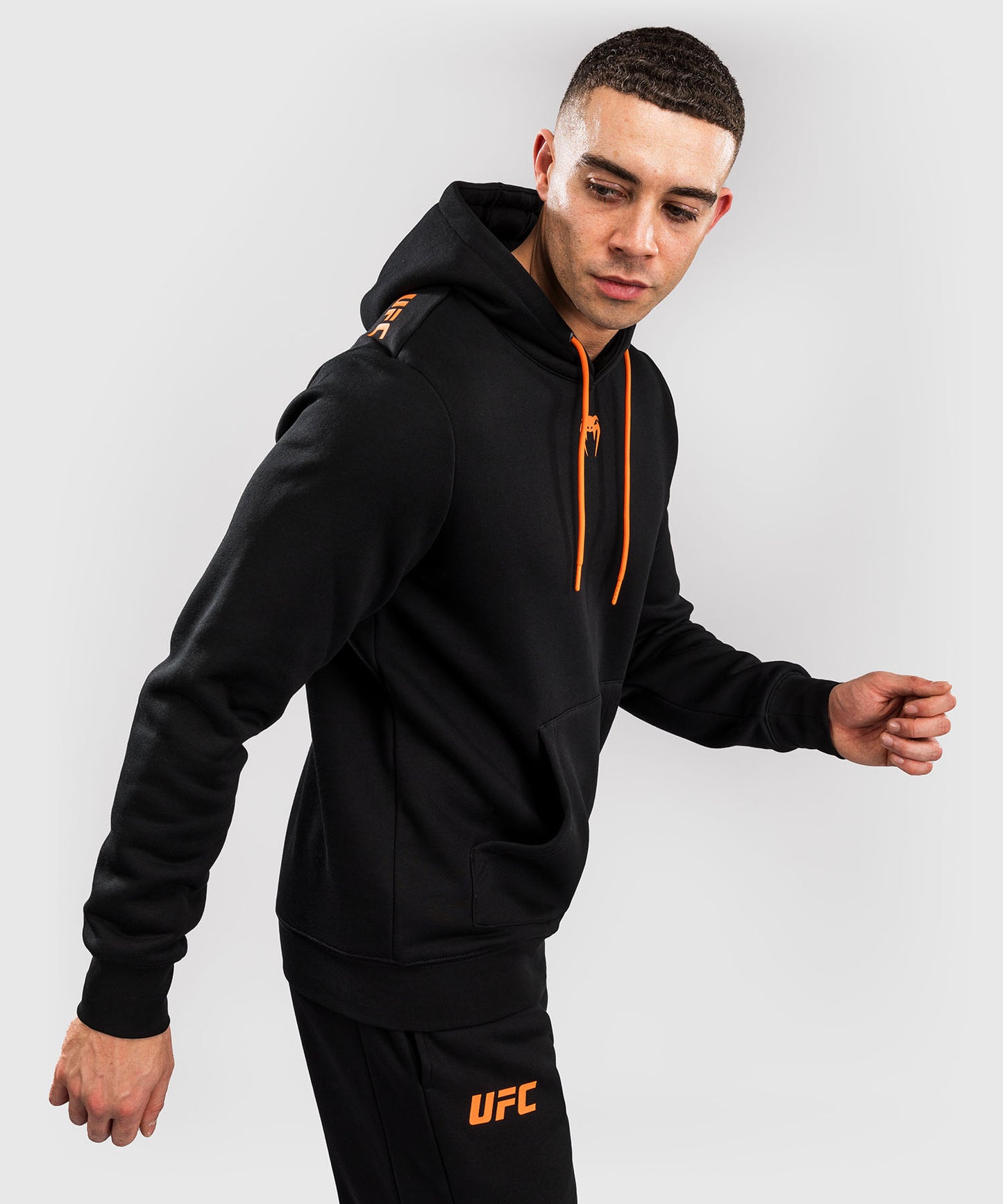 Sweat à capuche Homme UFC Zenith by Venum Authentic Fight Week - Noir
