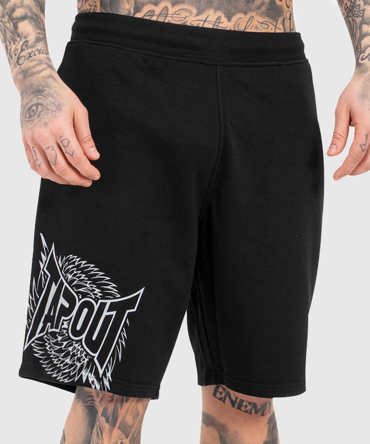 Tapout Spirit Fightshorts - Schwarz/Grau