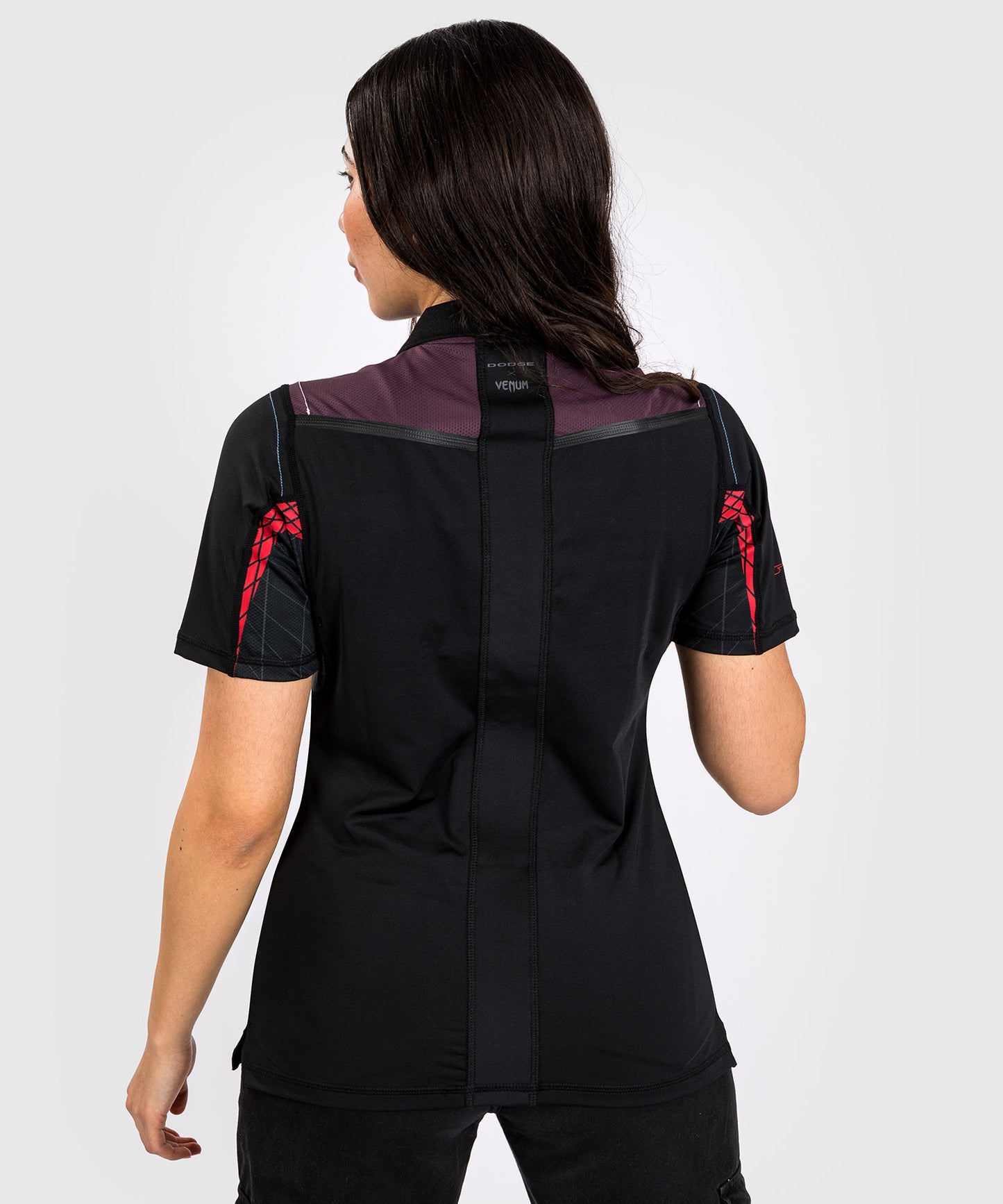 Venum x Dodge Banshee Polo de mujer Dry Tech - Negro