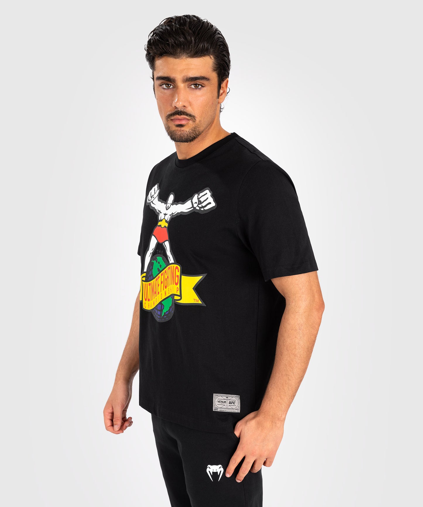 UFC by Venum Ulti-Man T-Shirt - Schwarz/Weiß