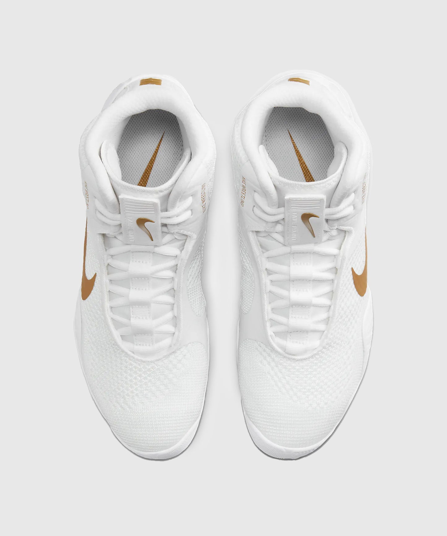 Nike Tawa Calzado de Lucha - Blanco/Oro Metálico