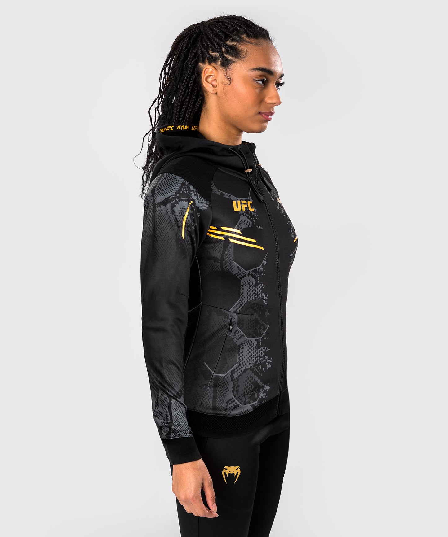 UFC Adrenaline by Venum Authentic Fight Night Women’s Walkout Hoodie - Champion