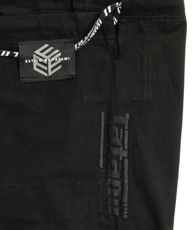 Kimono de JJB Tatami Fightwear Estilo Black Label - Noir/Noir