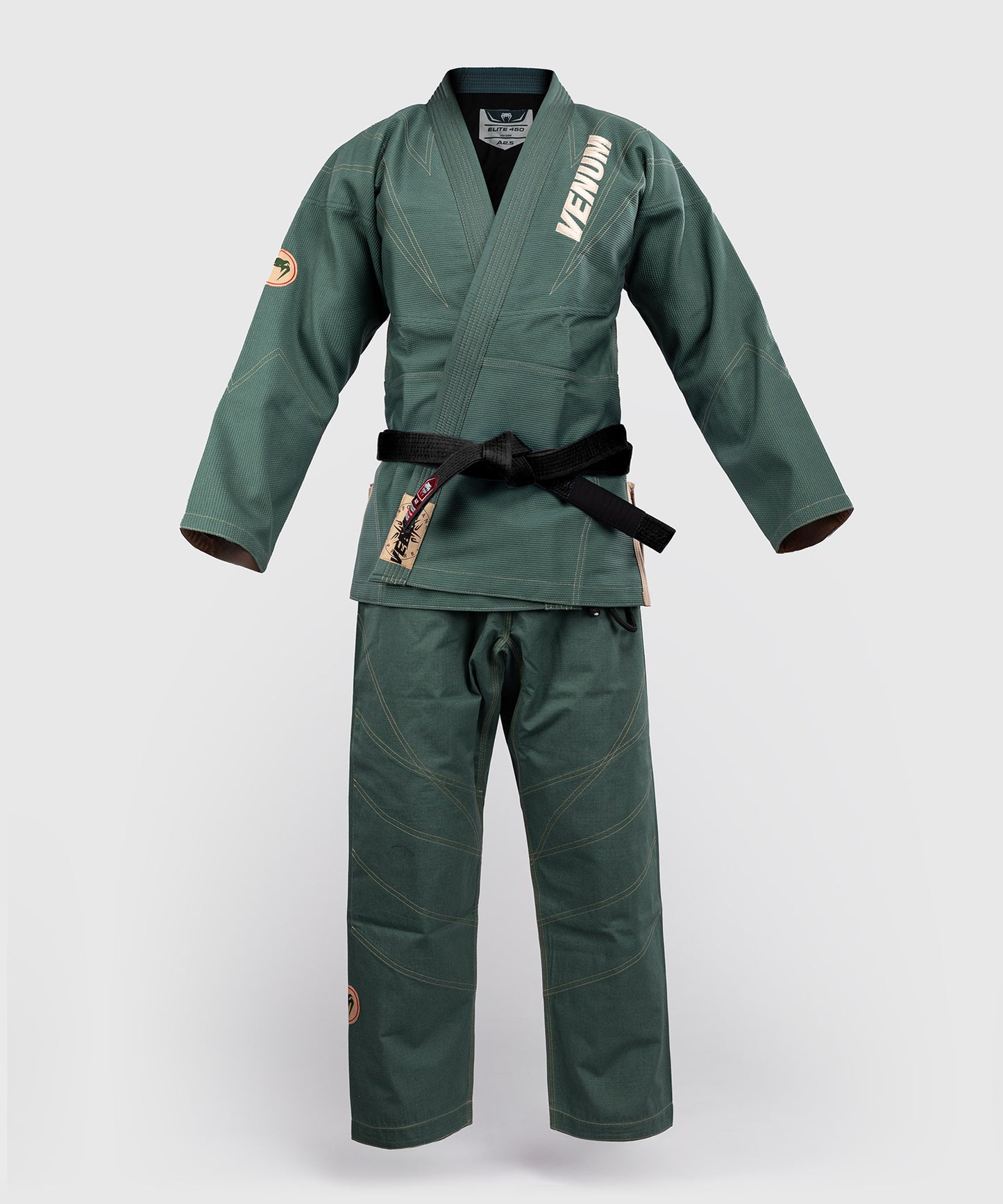 Venum Elite 5.0 - 450 - Brazilian Jiu Jitsu Gi - Forest Green