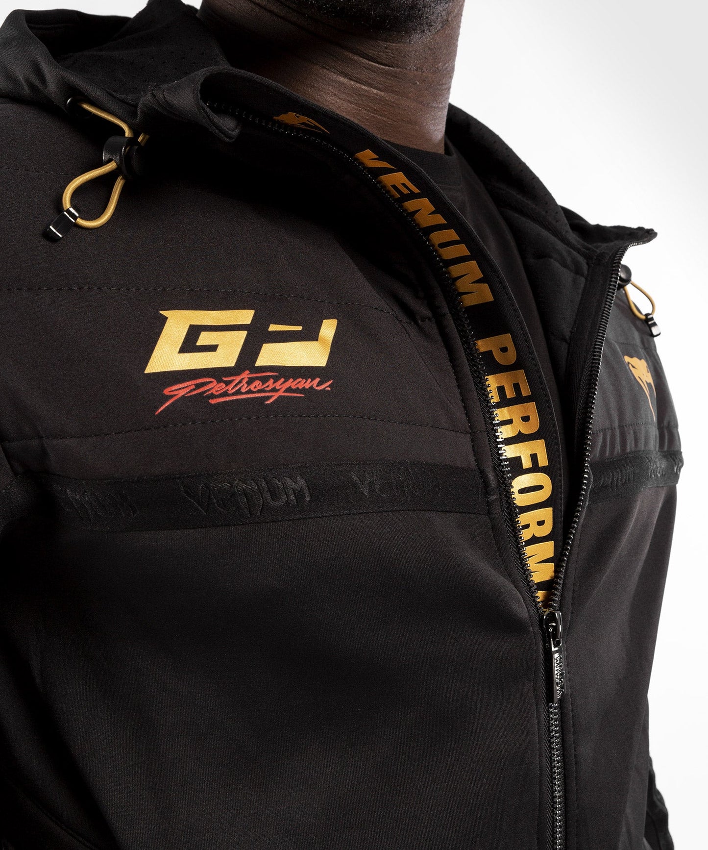 Sweatshirt à Capuche Venum Petrosyan 2.0 - Noir/Or