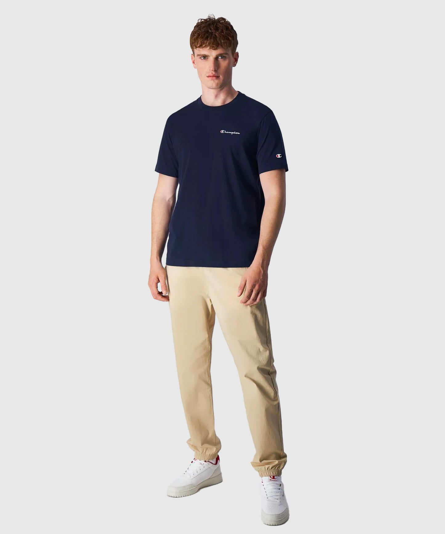 T-Shirt Champion Legacy Petit Logo - Bleu Marine