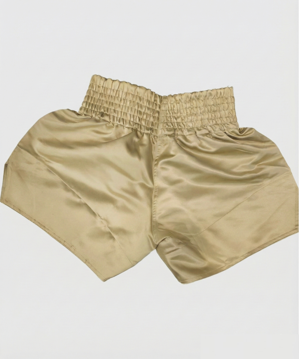 Everlast Pantaloncini da Muay Thai - Oro/Nero