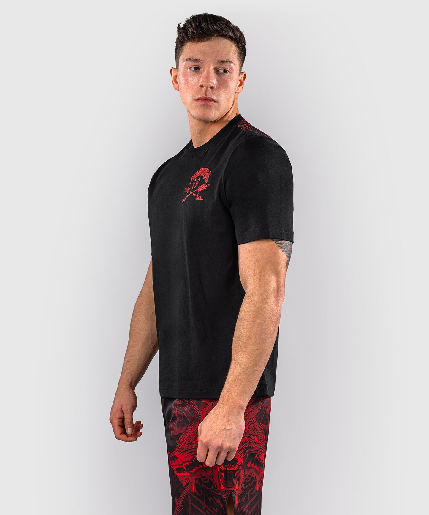Venum Wolf Atak T-Shirt - Black/Red