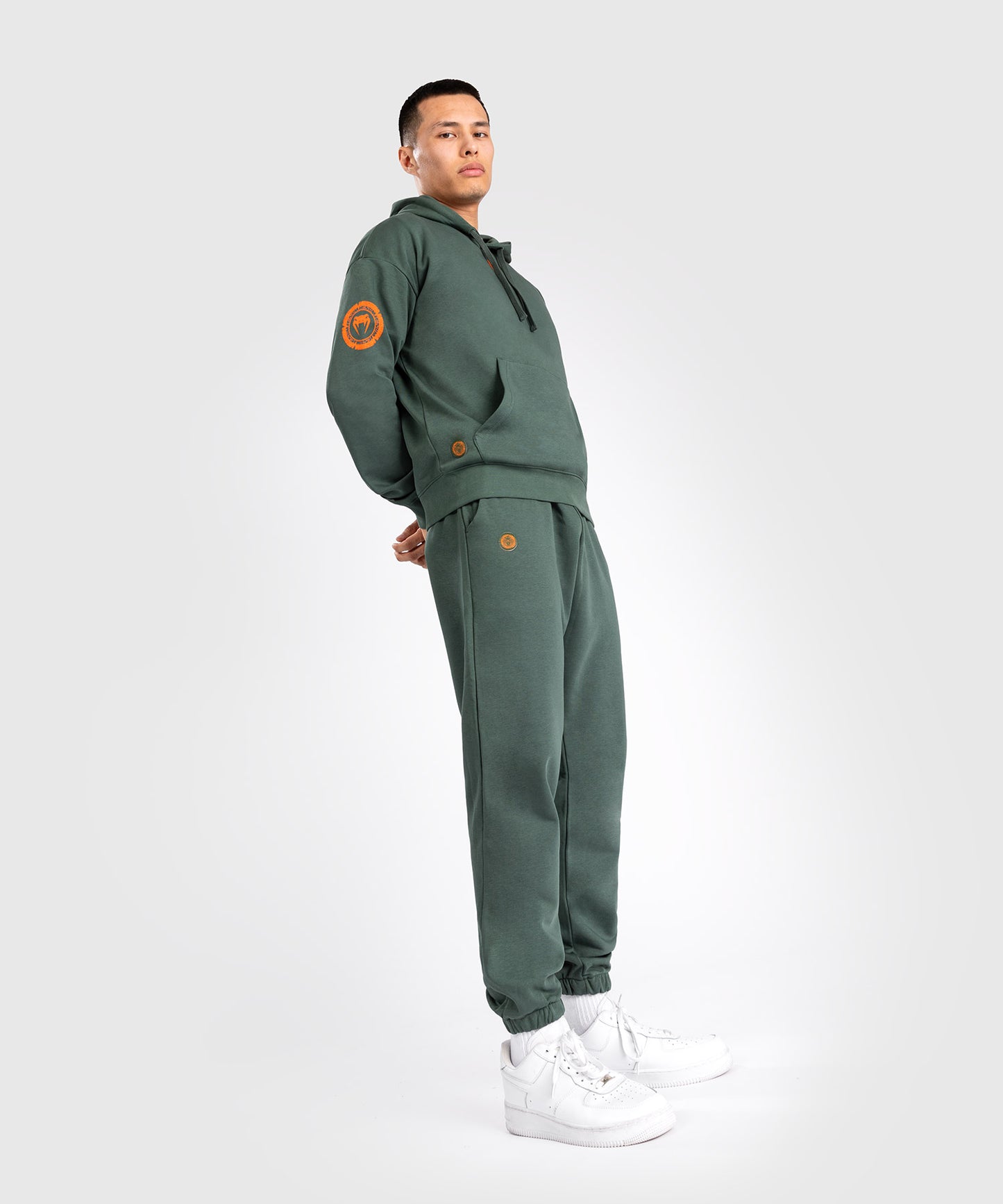 Sweatshirt À Capuche Pour Hommes Venum Vortex XL Lite - Kaki