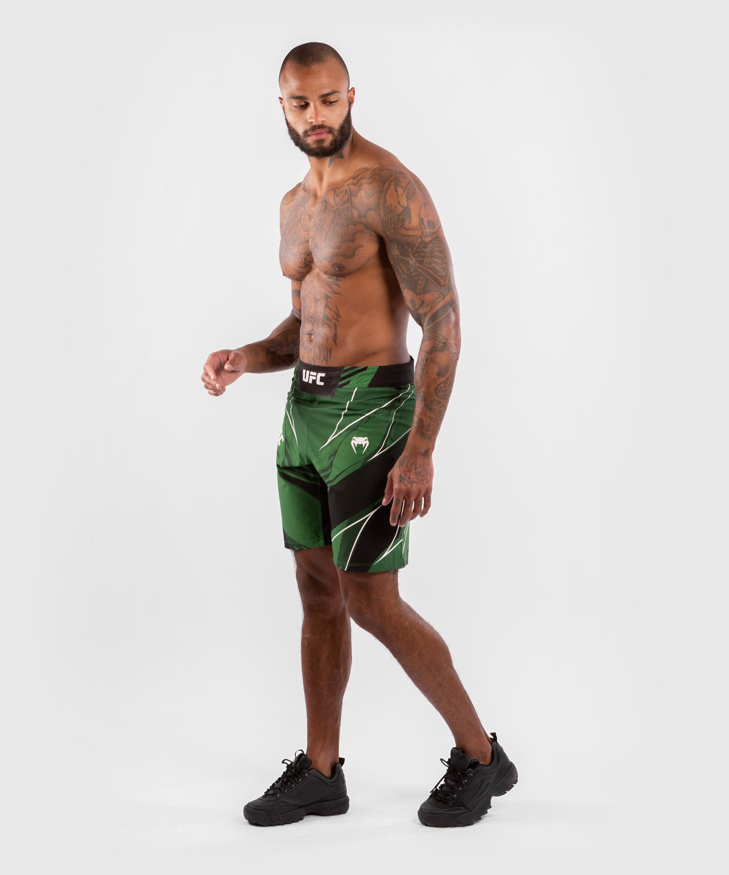 Men's UFC Fightshort Venum Authentic Fight Night - Long Cut - Green