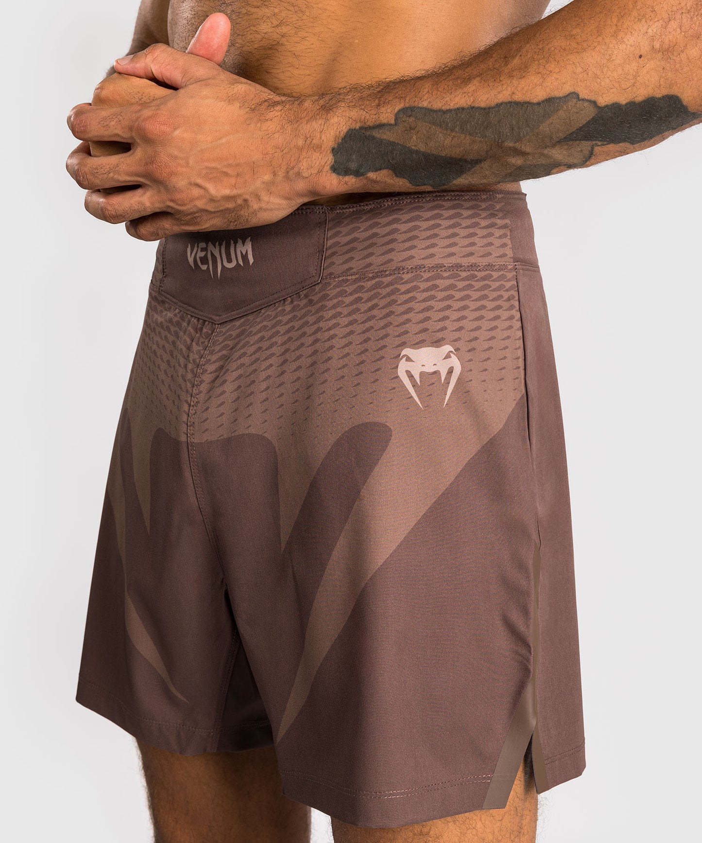 Short de Combat Venum No Gi - Marron Chocolat