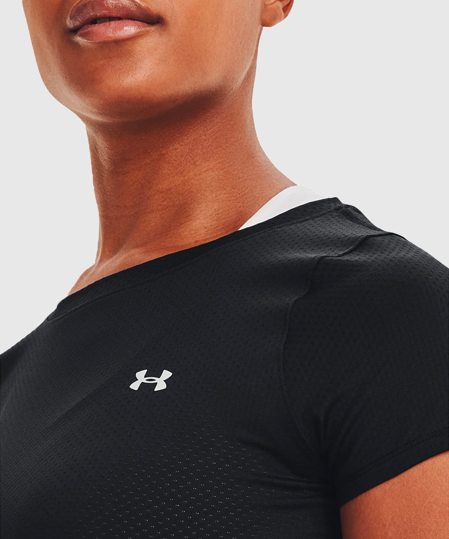 T-Shirt Under Armour Heatgear® Armour Pour Femme - Noir