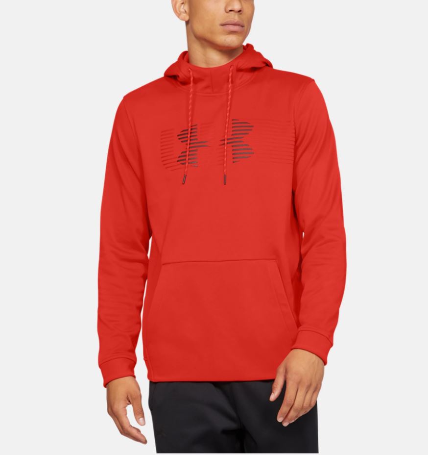 Sweat à capuche Under Armour Rival Fleece Spectrum - Rouge