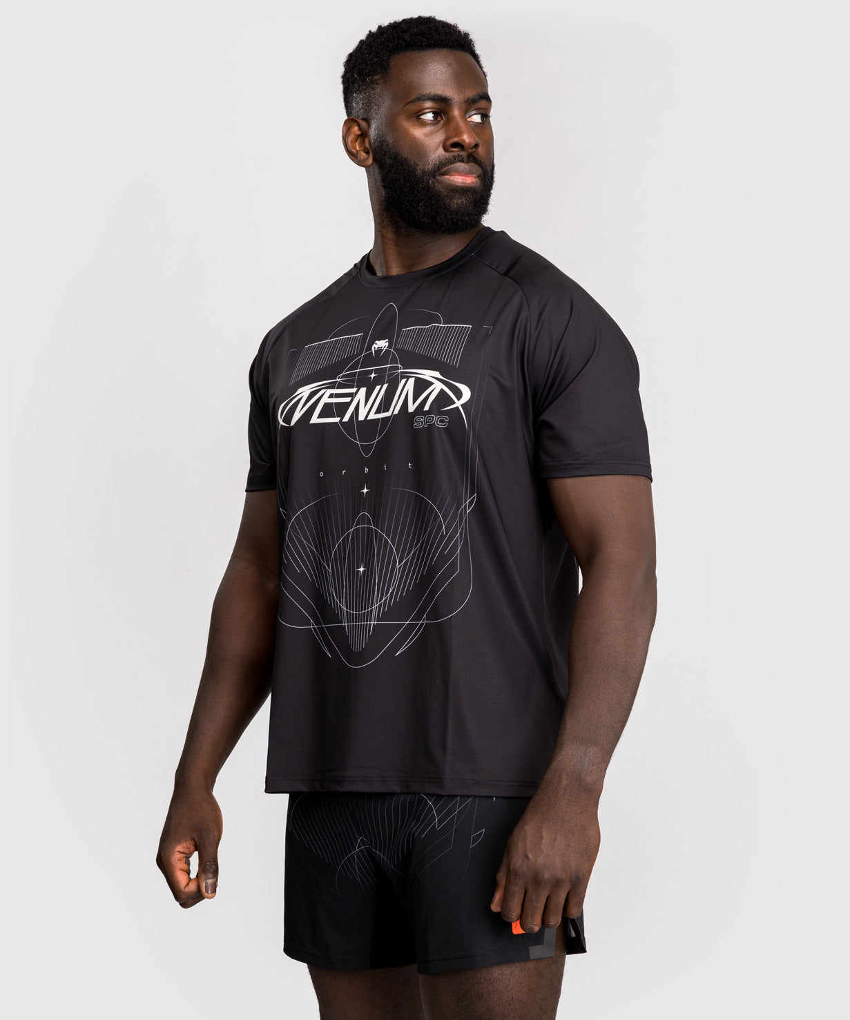 Venum Eclipse Dry-Tech T-Shirt – Schwarz/Silber