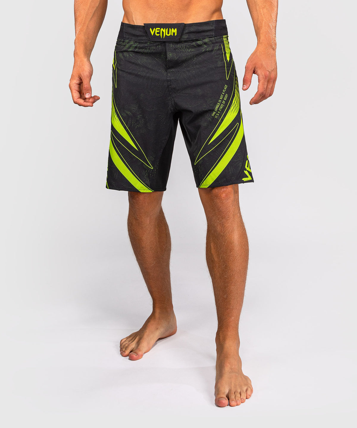 Venum Amazonia Reborn Pantalón corto de MMA - Negro/Verde