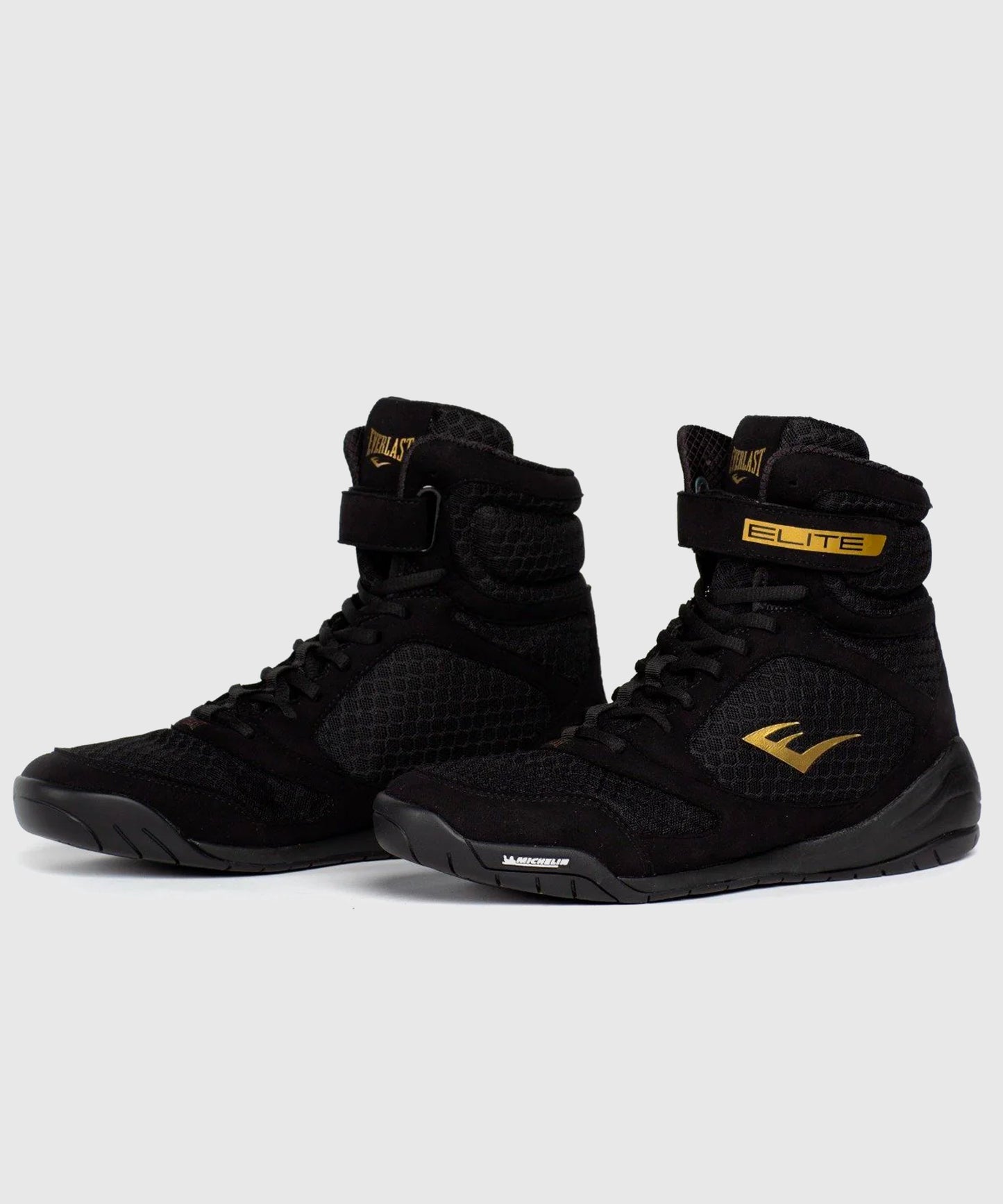 Everlast Elite Boxing Shoes - Black