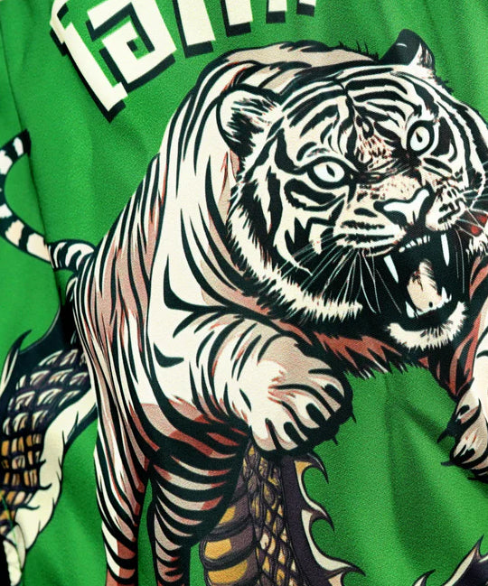 Tuff Payak Claws Of Glory Muay Thai Shorts - Grün