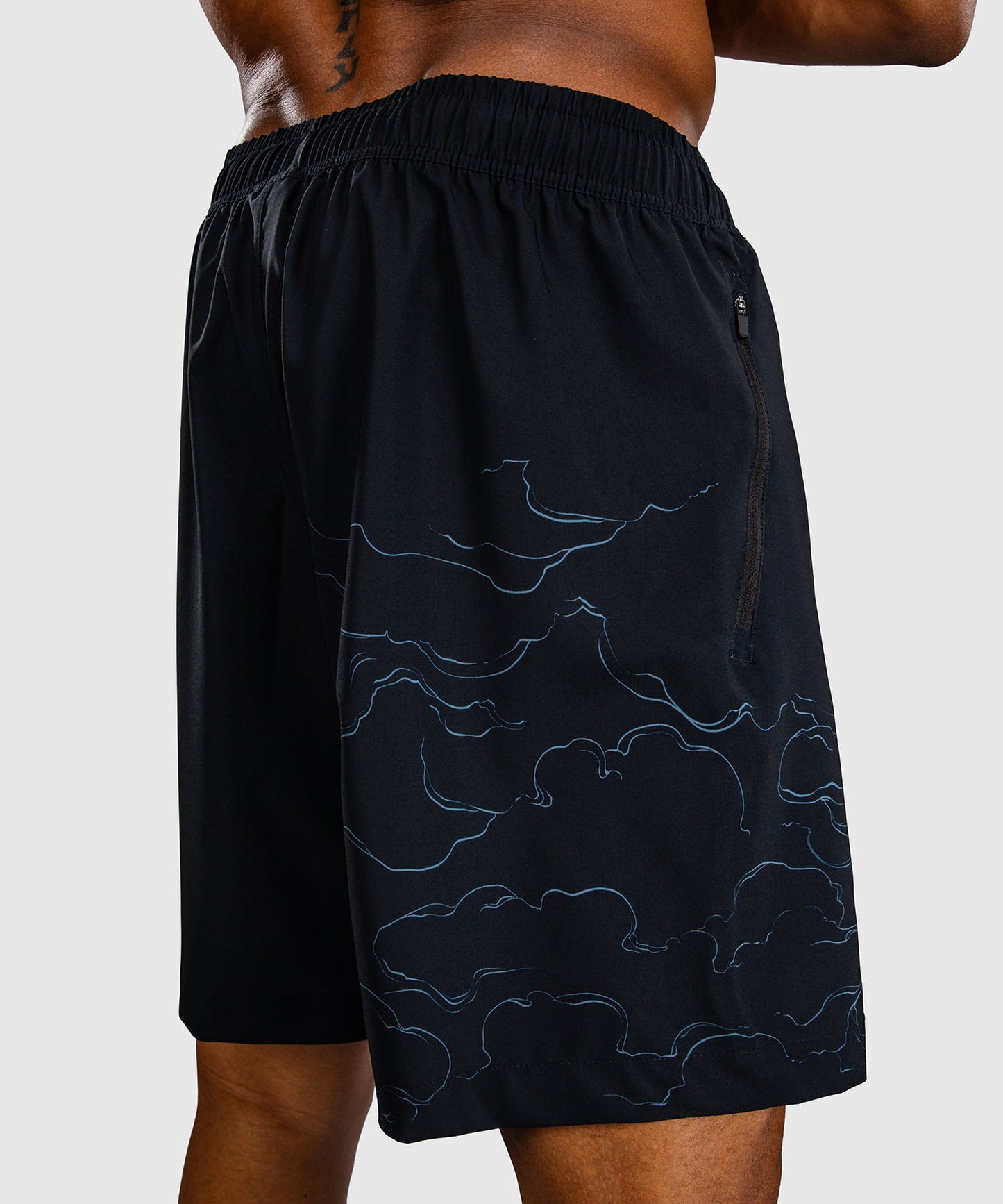 Venum Thunder Dragon Trainingsshorts – Schwarz/Grau/Kupfer