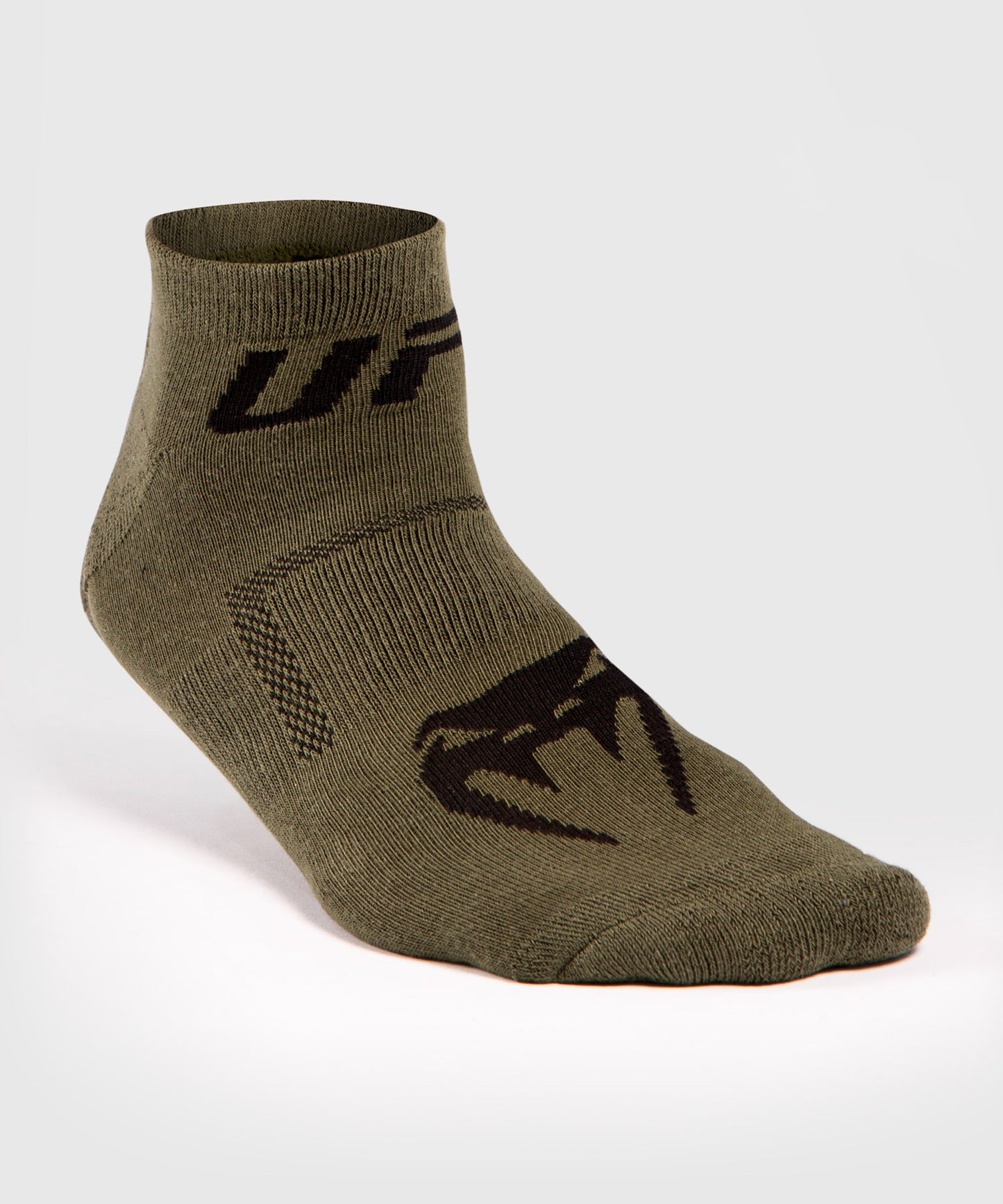 Lot de 2 Paires de Chaussettes UFC Venum Authentic Fight Week - Kaki