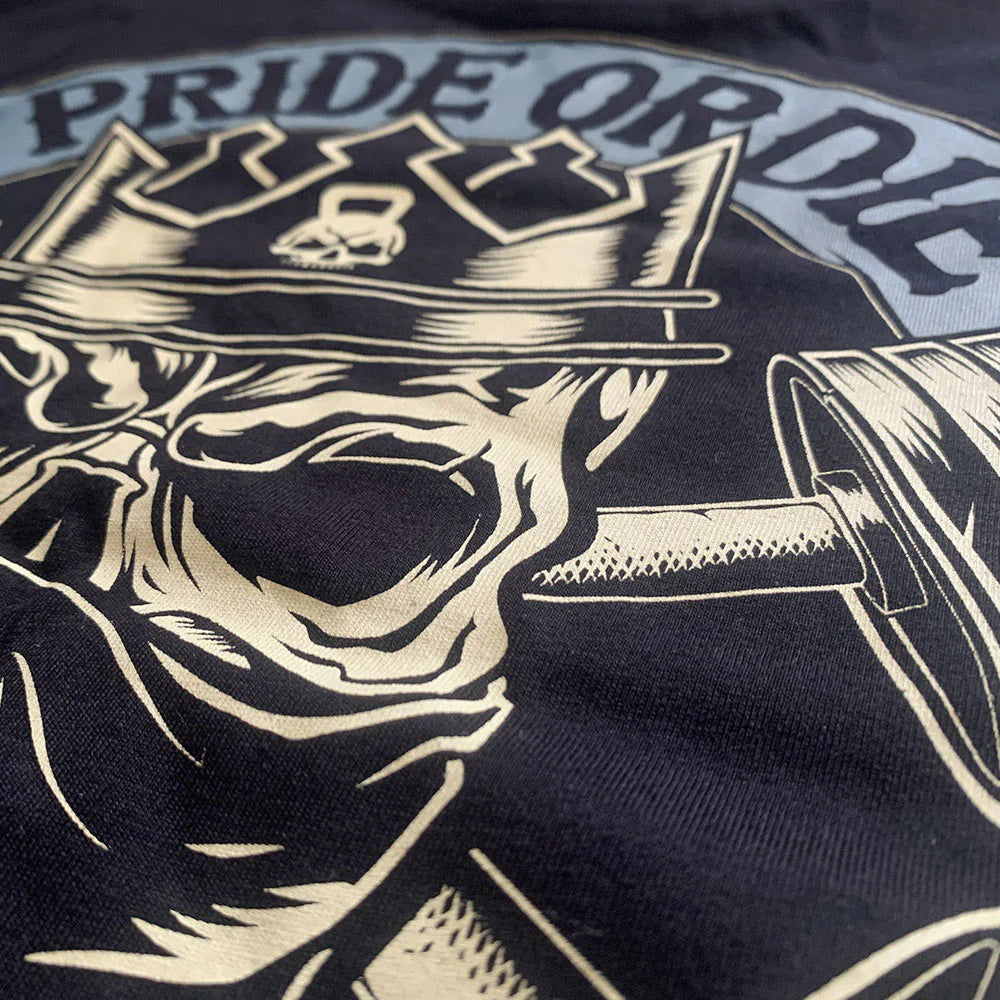 T-shirt Pride Or Die Iron Kings - Noir
