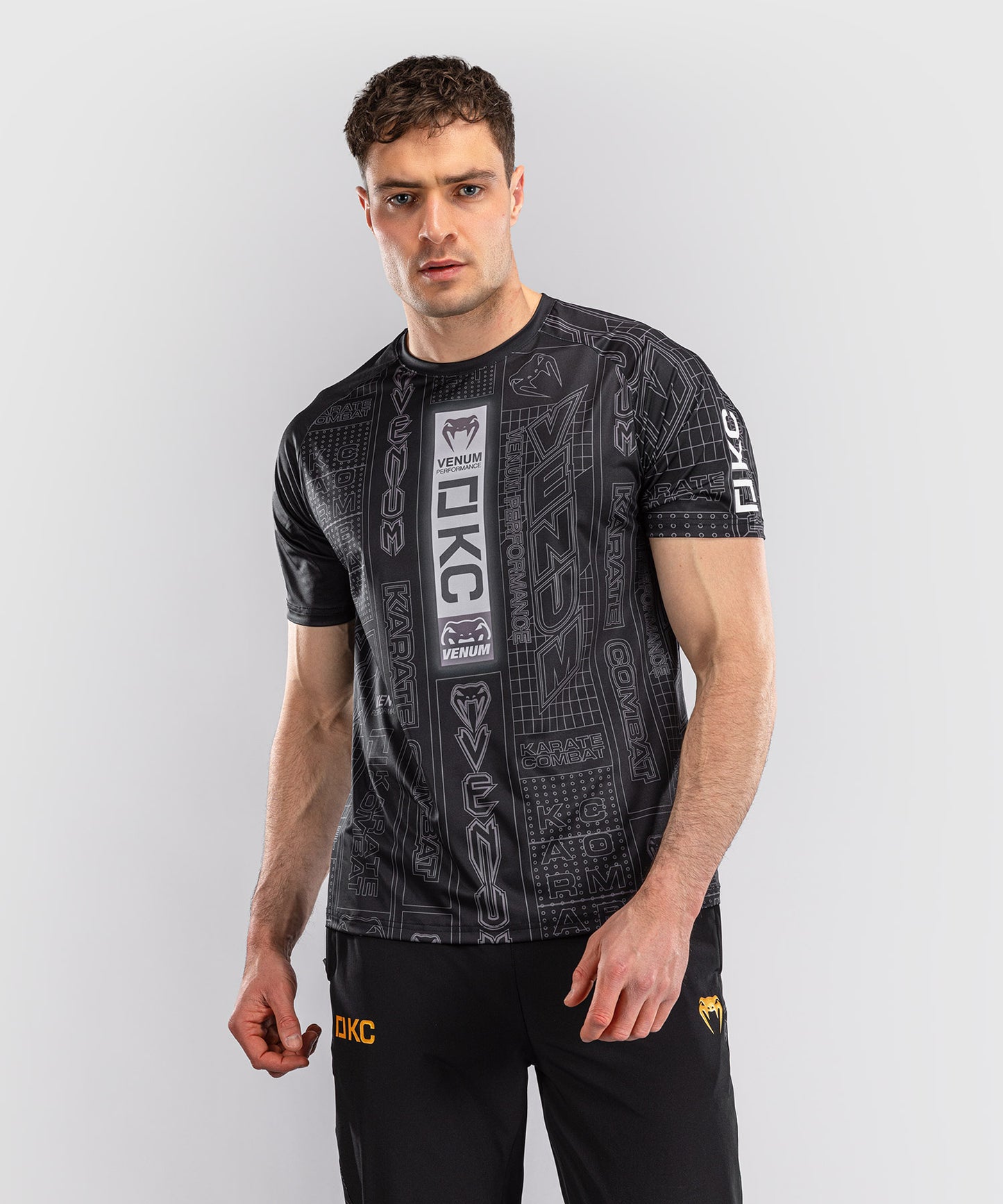 Karate Combat by Venum Maglietta Dry Tech – Nero/Grigio