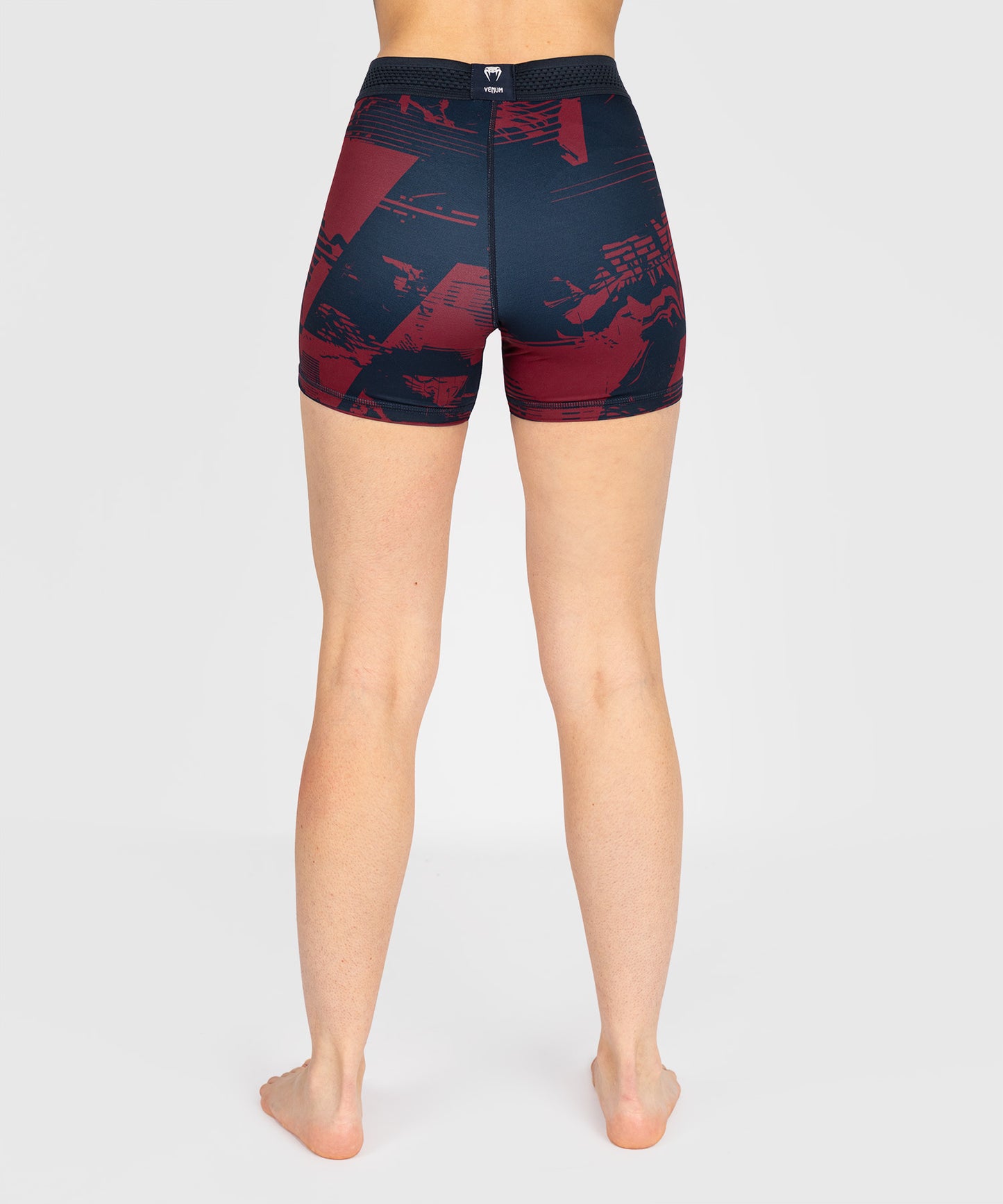 UFC Zenith by Venum Authentic Fight Week Short Vale Tudo Performance Mujer - Azul marino/Burdeos/Plateado